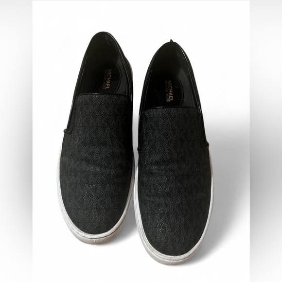 Michael Kors Shoes - Michael Kors Black Slip-On Sneakers